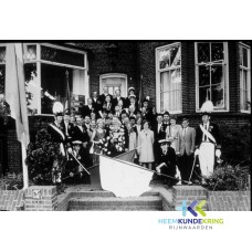 1971 Koning Herman Westermann en Koningin E.C. Buiting F00002832